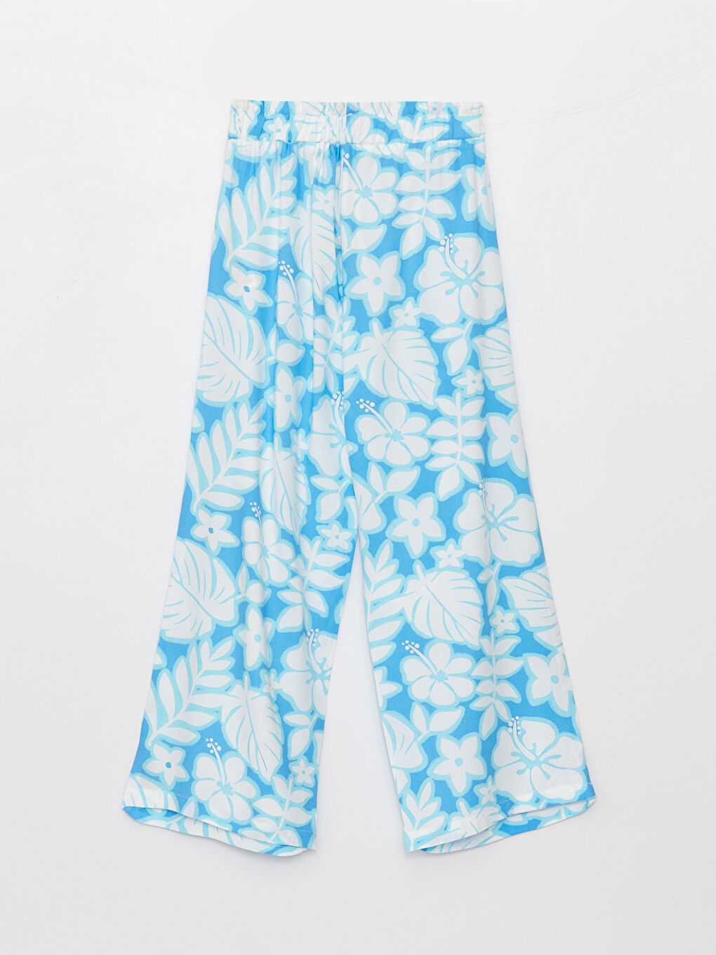 Elasticated Waist Wideleg Girls' Trousers -S3BO89Z4-LQQ