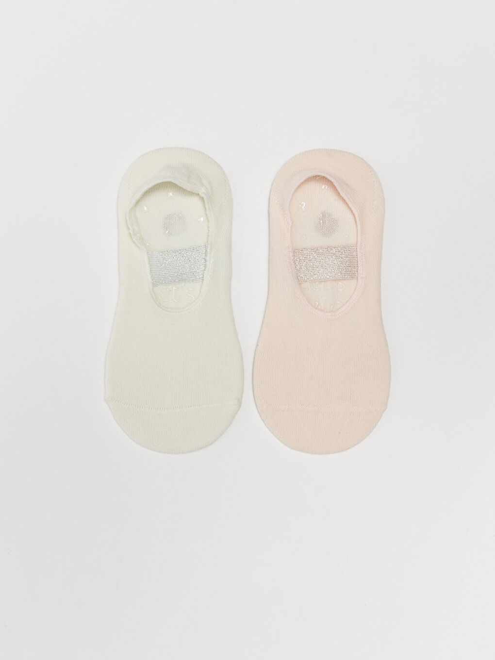 Pembe Basic Kız Çocuk Babet Çorap 2'li