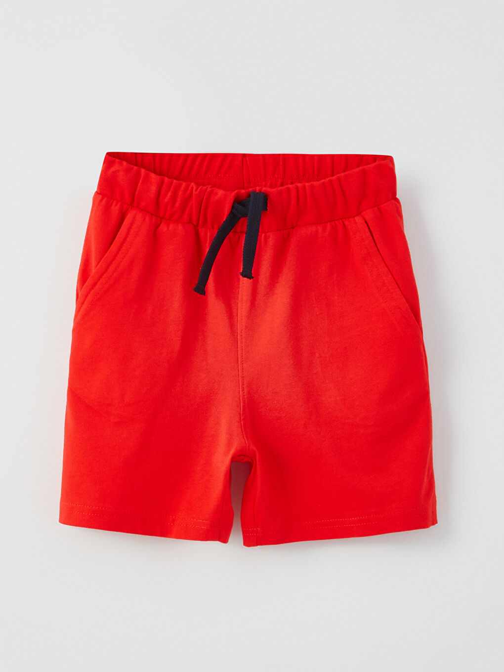 تيشيرت بأكمام قصيرة مطبوع برقبة دائرية وشورت للأولاد-2