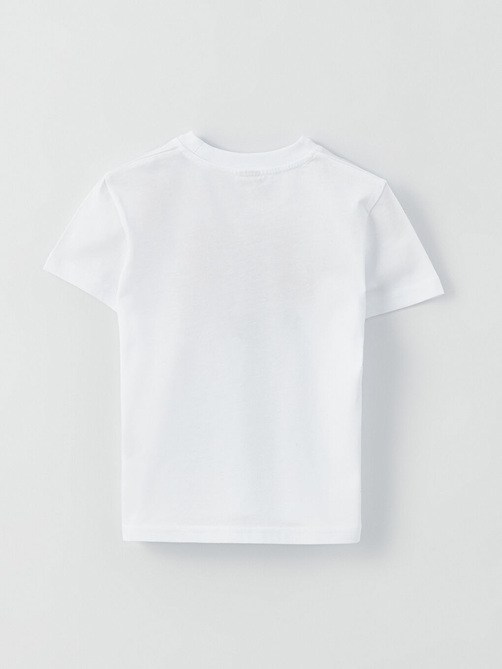 تيشيرت بأكمام قصيرة مطبوع برقبة دائرية وشورت للأولاد-3