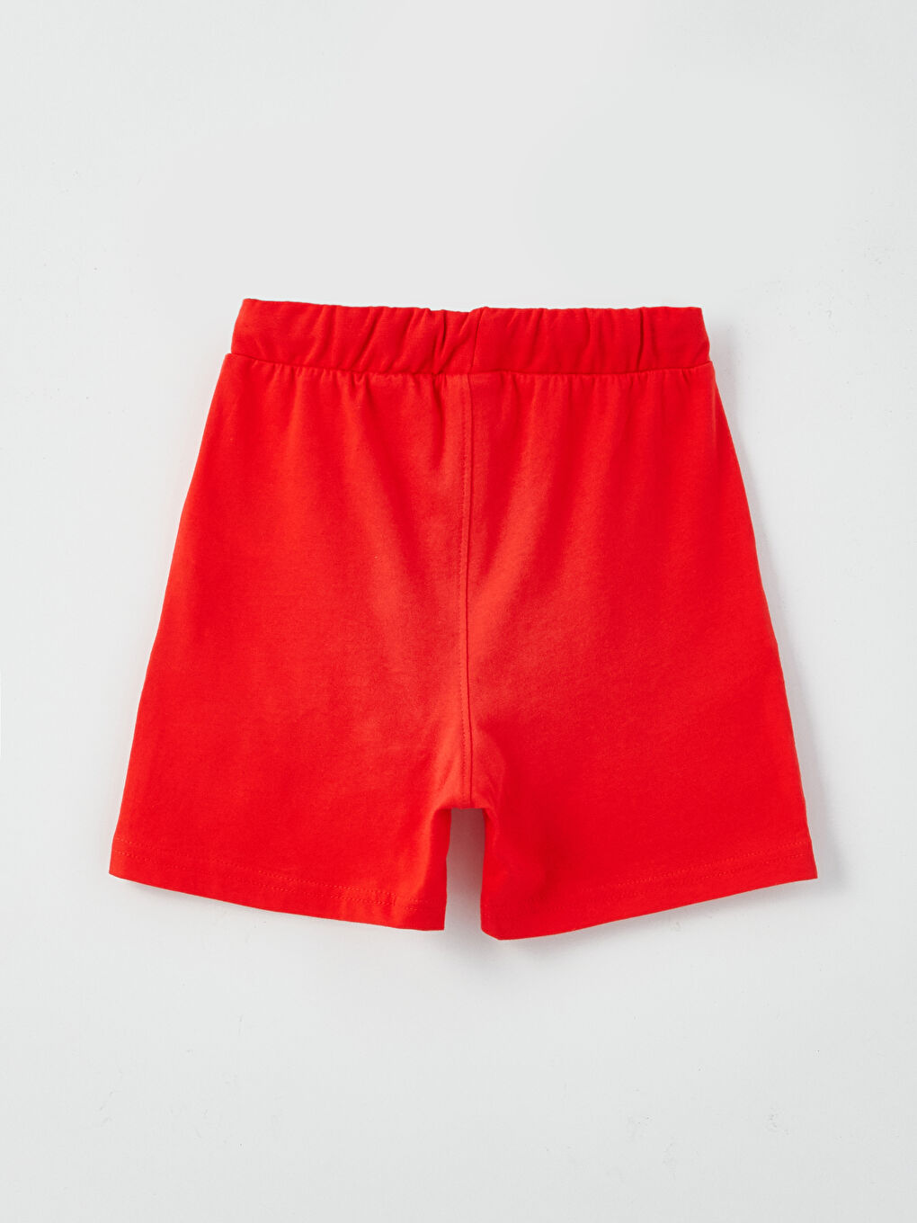 تيشيرت بأكمام قصيرة مطبوع برقبة دائرية وشورت للأولاد-4