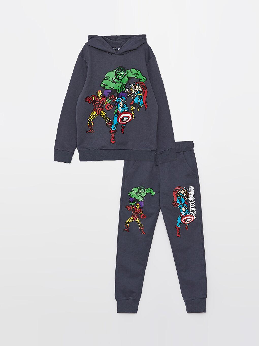 LC Waikiki Hoodie Avengers Printed Long Sleeve Boys Sweatshirts & Sweatpants -S3BQ61Z4-HJV