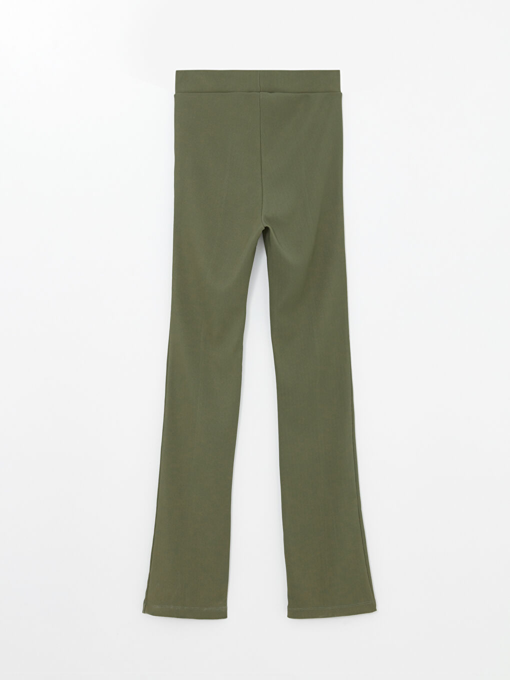 Women's Trousers with Elastic Waist and Flared Leg-6