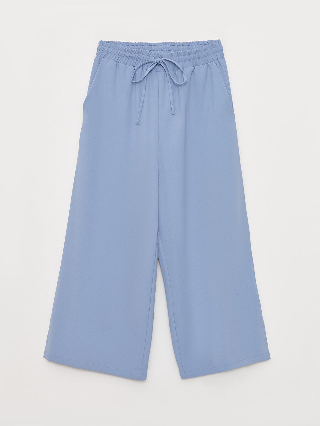 Women Flat Capri With Elastic Waist -S3BQ70Z8-QZA