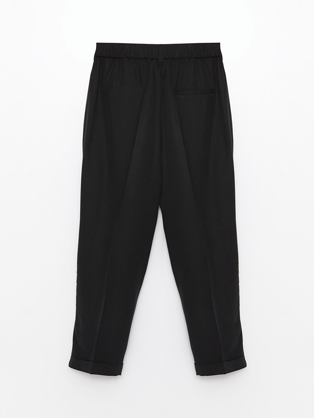 LC Waikiki Elastic Waist Comfortable Fit Women's Carrot Trousers -S3BQ87Z8-CVL