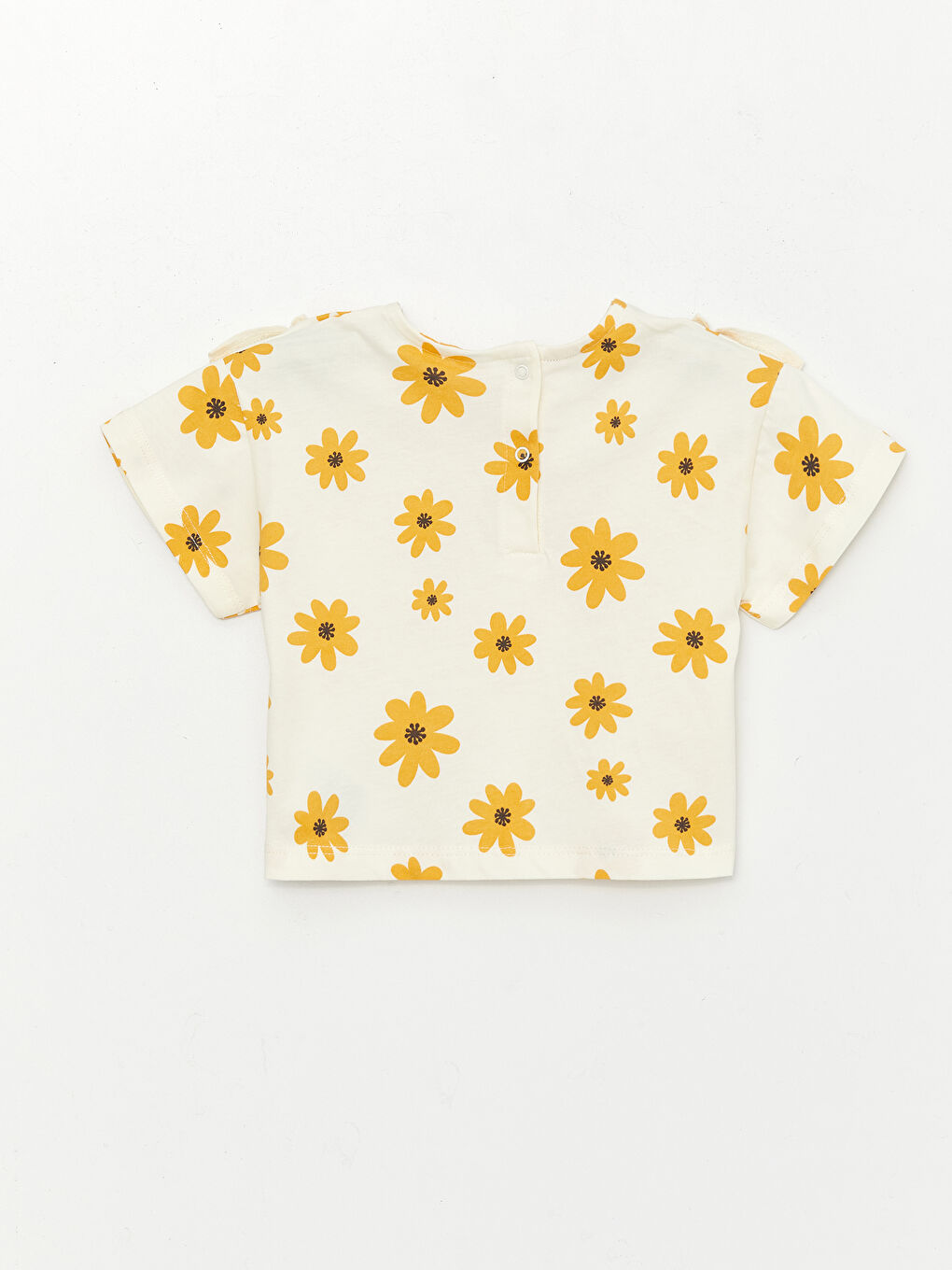 Дөңгелек жағалы принтті қыз балаға арналған кофта мен леггинс 2 данадан тұратын жинақ-2