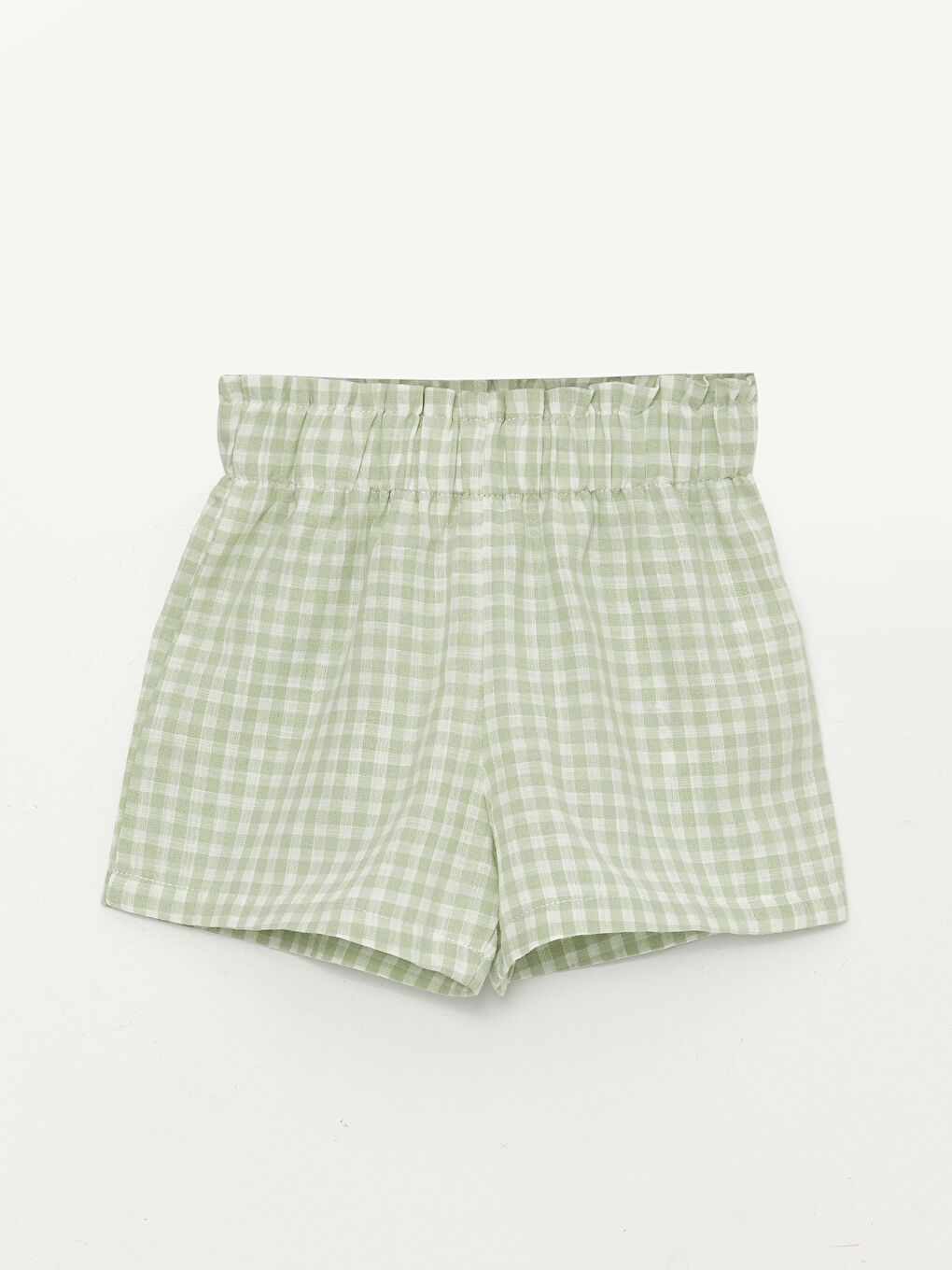 сәби қыздарға арналған дөңгелек жағалы қысқа жеңді блузка мен шорты 2 данадан тұратын жинақ-2