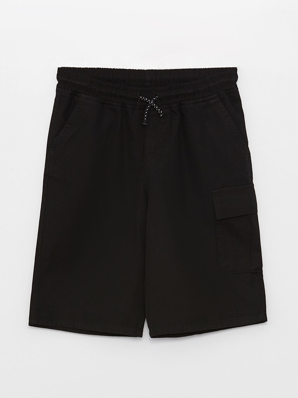 Elastic Waist Printed Boy Bermuda -S3BR43Z4-HRD