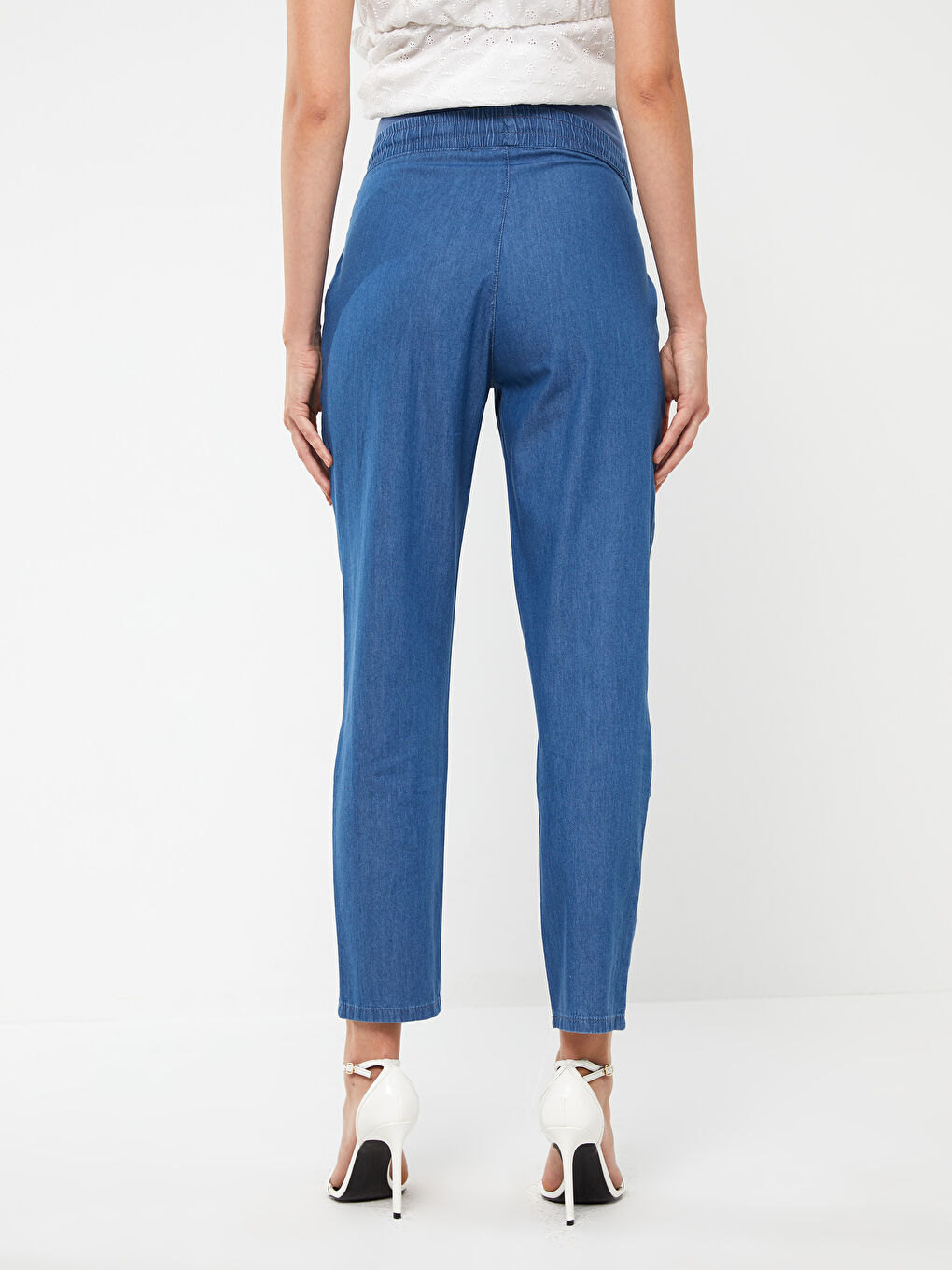 Harem Fit Maternity Jeans With Tummy Panels -S3BR76Z8-507