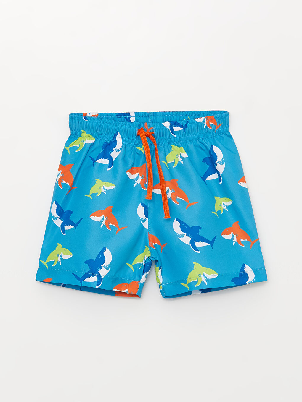 Crew Neck Long Sleeve Printed Baby Boy Swimwear Set -S3BR92Z1-KY7