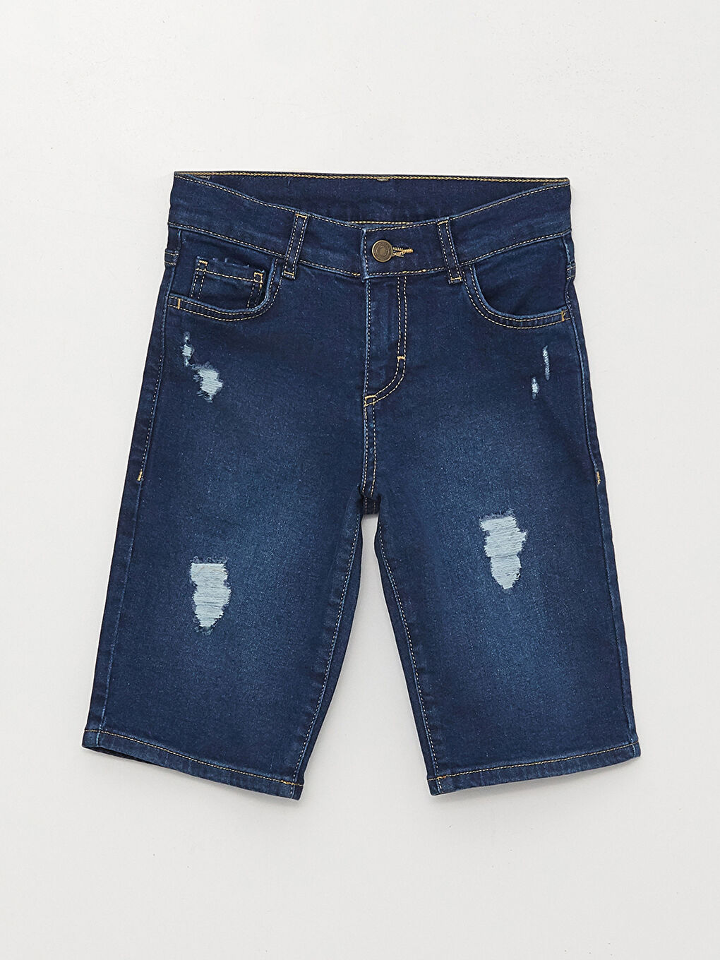 Жыртылған детальді ұл джинс роллер-2