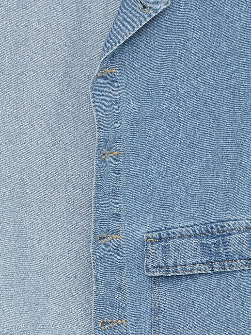 Базовый джинсовый жилет для мальчика-2