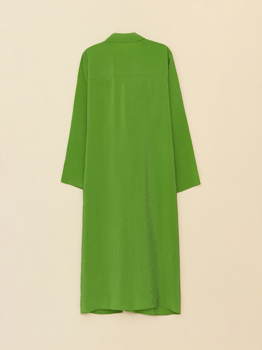 Plain Long Sleeve Women Shirt Dress -S3BS34Z8-QZL
