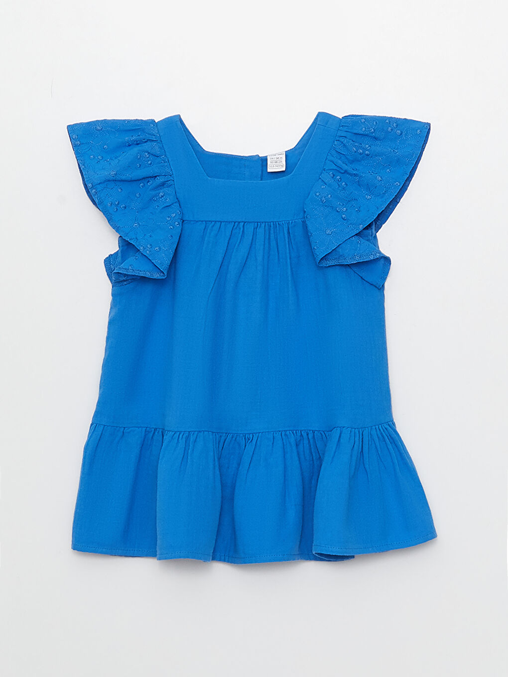 Square Neck Strappy Baby Girls Dress -S3BS47Z1-H2B