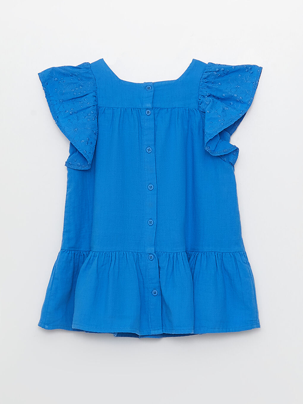 Square Neck Strappy Baby Girls Dress -S3BS47Z1-H2B