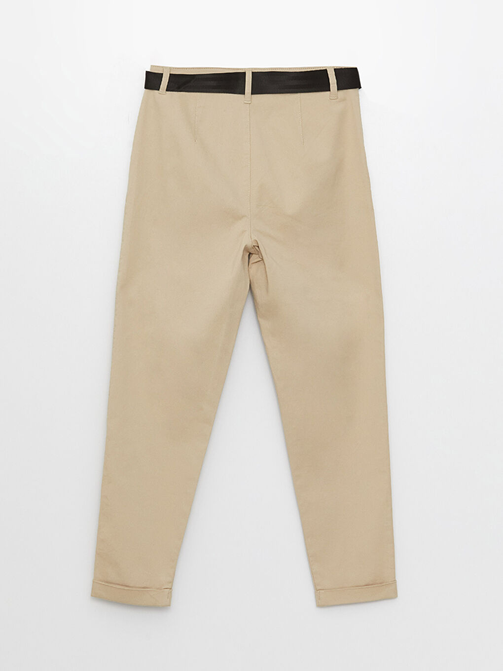 Comfortable Fit Pocket Detailed Women's Carrot Trousers-6