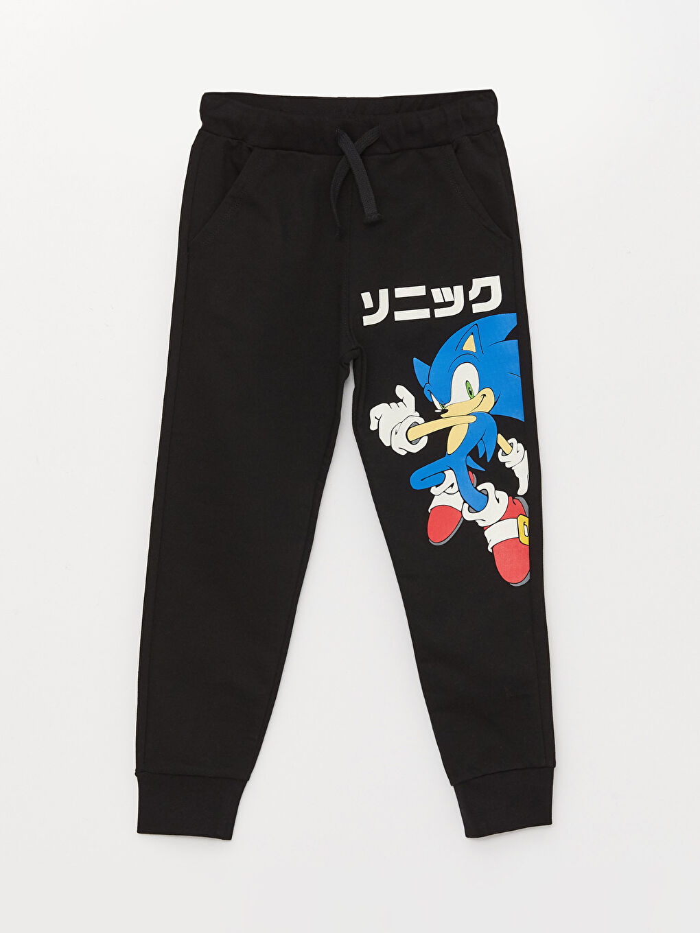 Boy's Hooded Sonic Printed Long Sleeve Sweatshirt & Sweatpants -S3BS73Z4-CVL