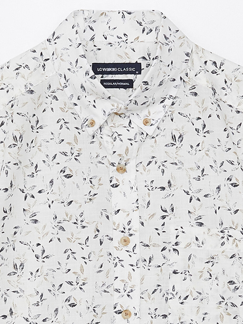 Cămașă Regular Fit cu Mânecă Scurtă, Modelată, din Poplin pentru Bărbați-7