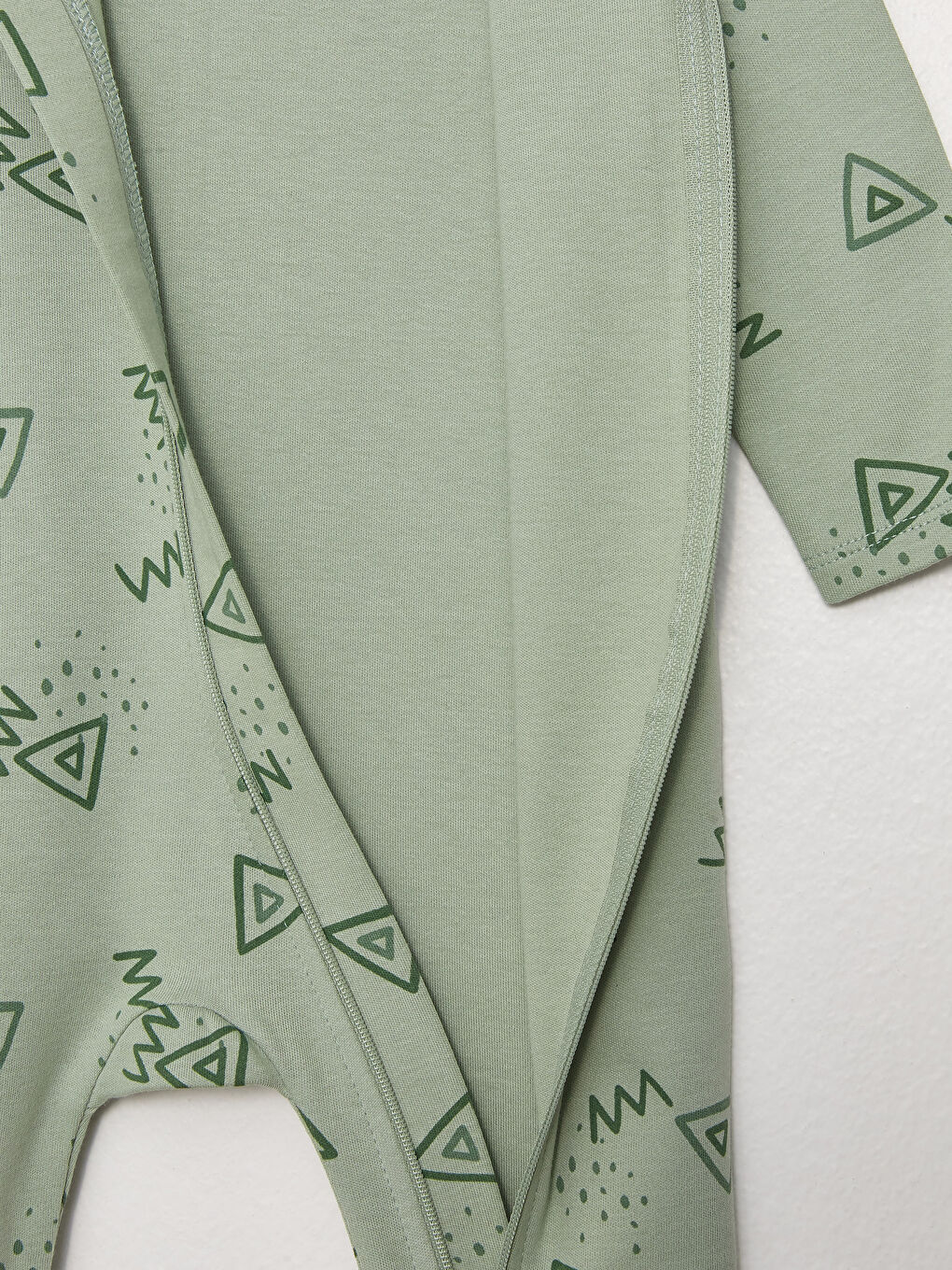 Crew Neck Long Sleeve Printed Baby Boy 3-Pack Set-5