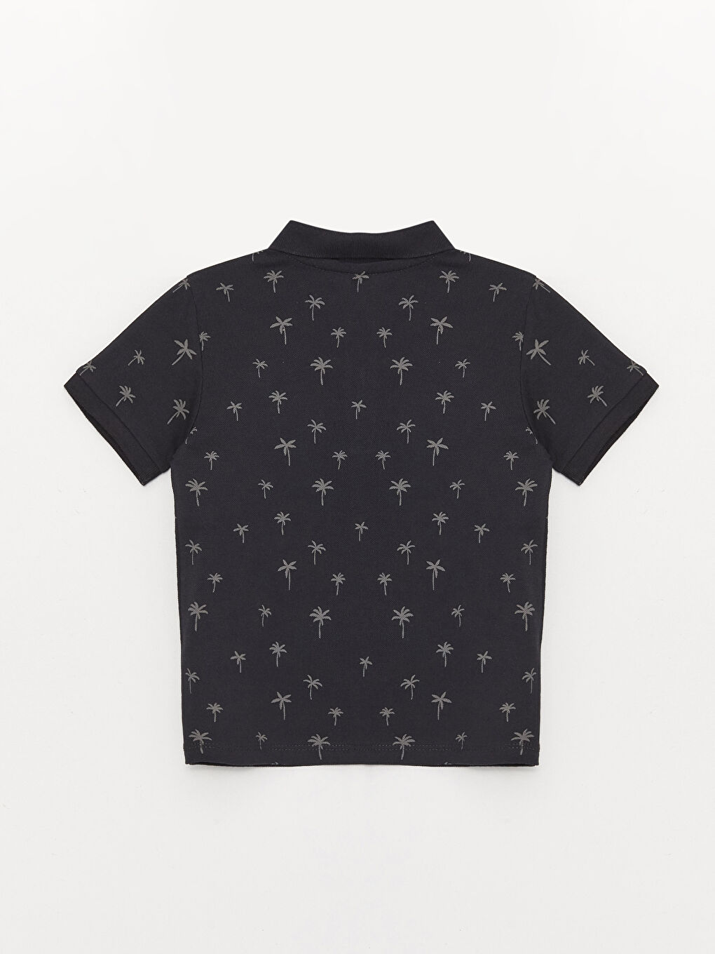 პოლო გოლფი მოკლე სახელო ნაბეჭდი პატარა ბიჭებისთვის მაისური-1