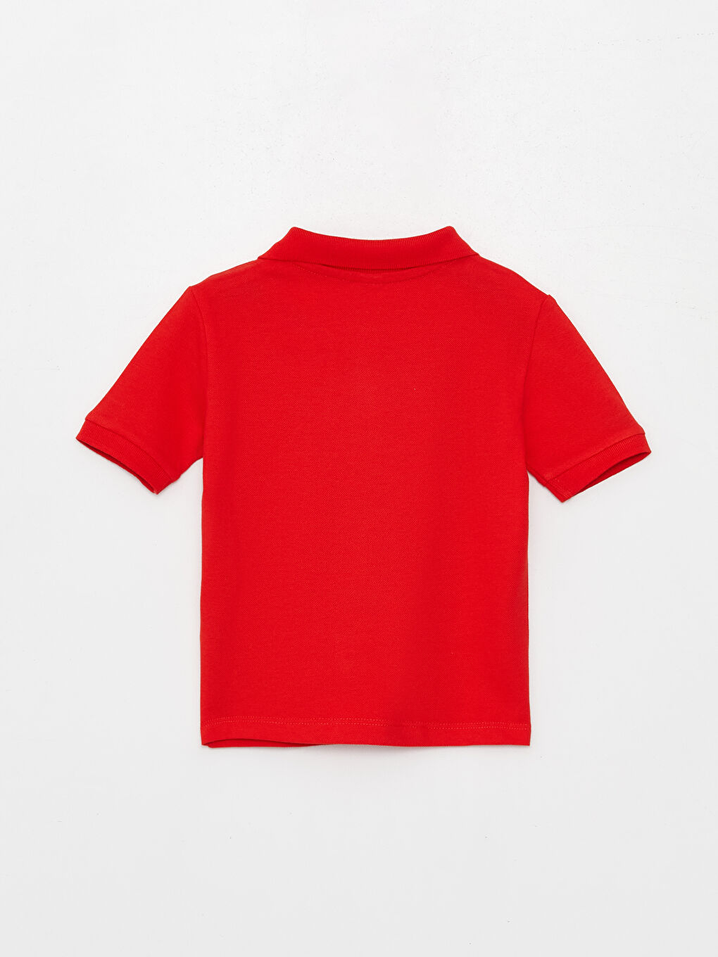 Polo Neck Short Sleeve Basic Baby Boys' T-Shirt-1