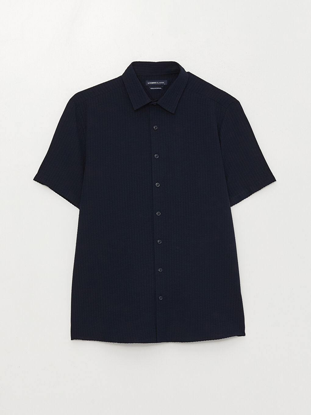 Regular Fit Short Sleeve Men's Shirt-5