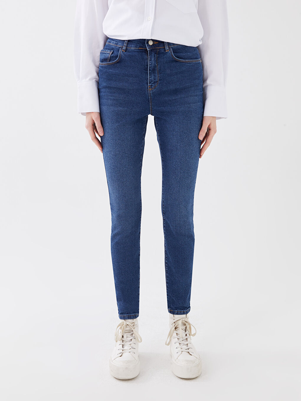 High Waisted Jupiter Super Skinny Fit Women's Jeans-2