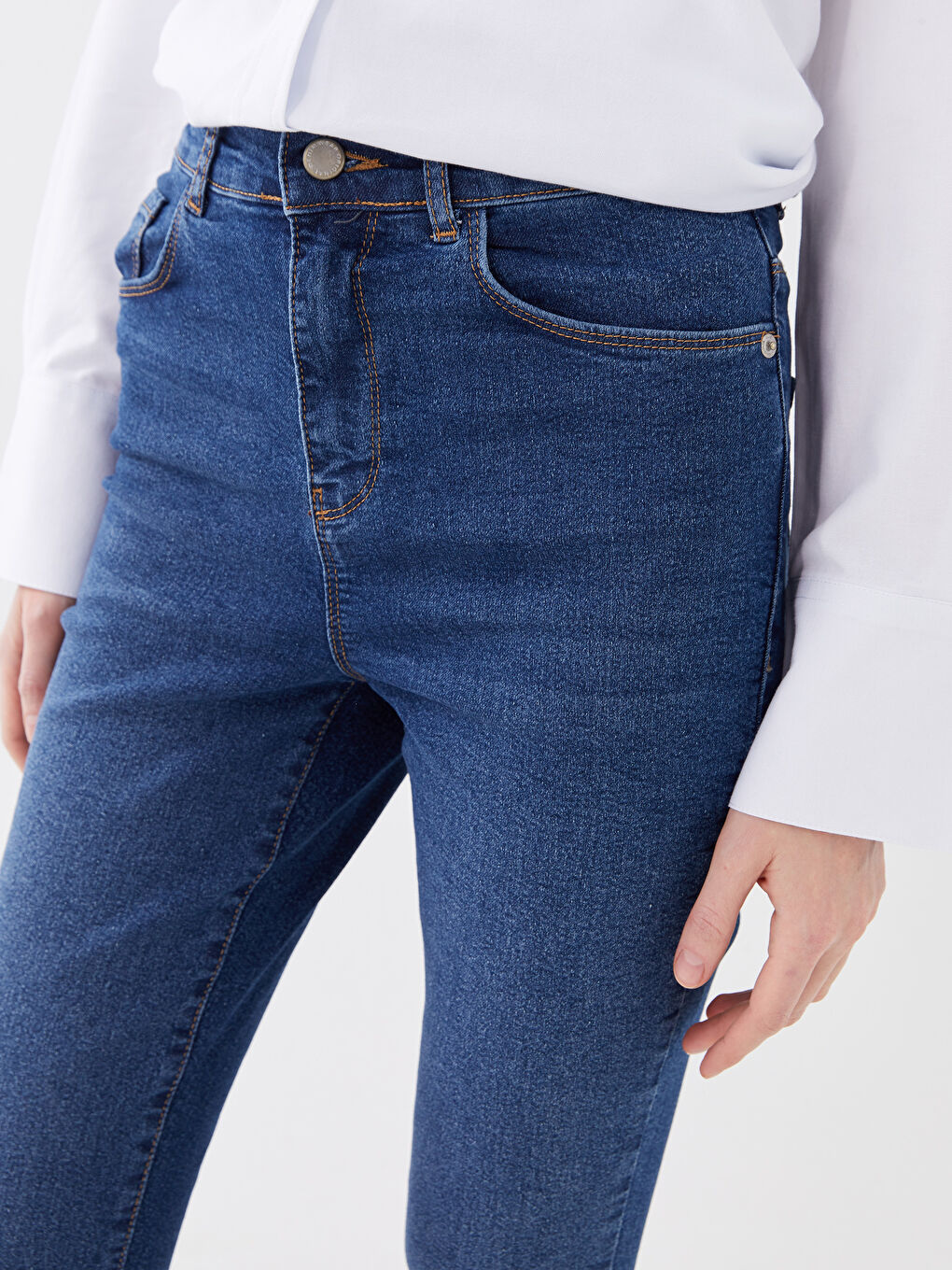 High Waisted Jupiter Super Skinny Fit Women's Jeans-4