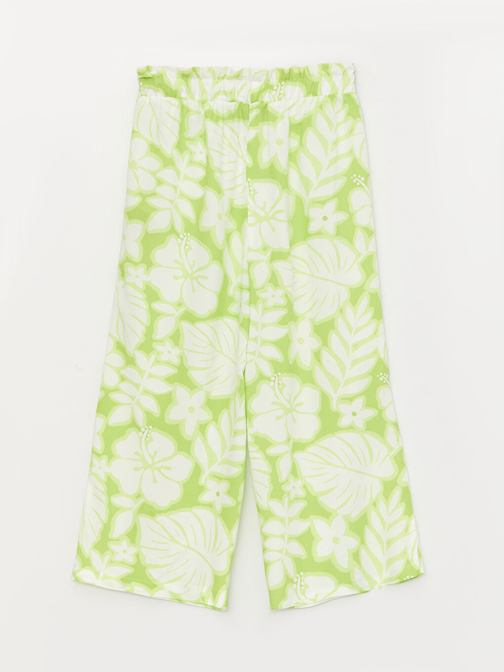 Girl's Capri with Elastic Waist Pattern -S3BU10Z4-LUC