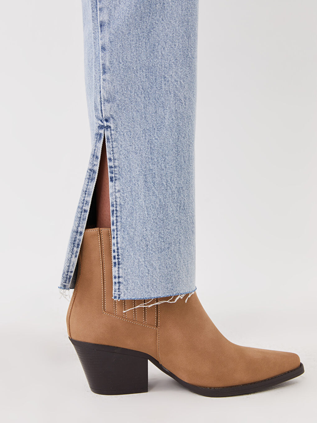 Straight Fit Women's Jeans-4