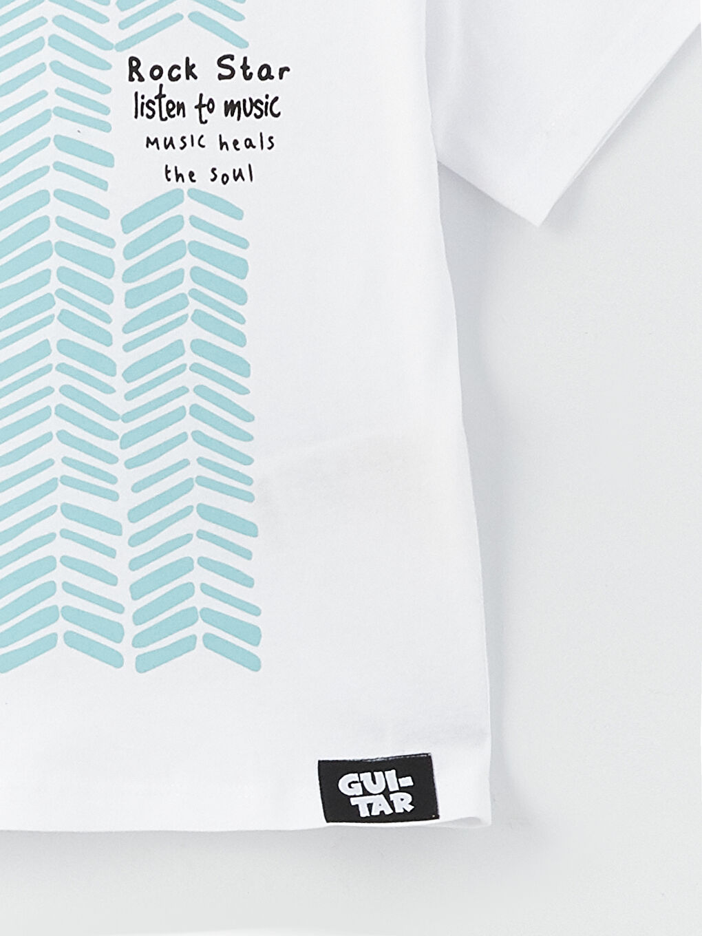 Crew Neck Short Sleeve Printed Baby Boys' T-Shirt-6