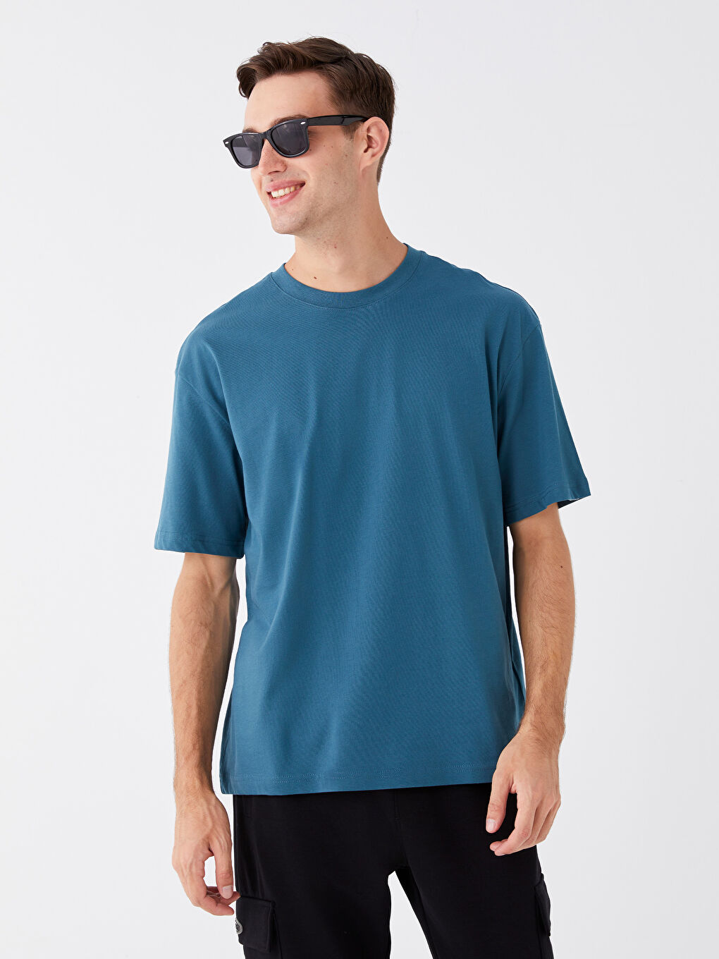 Crew Neck Jersey Men's T-Shirt -S3BU66Z8-SPQ