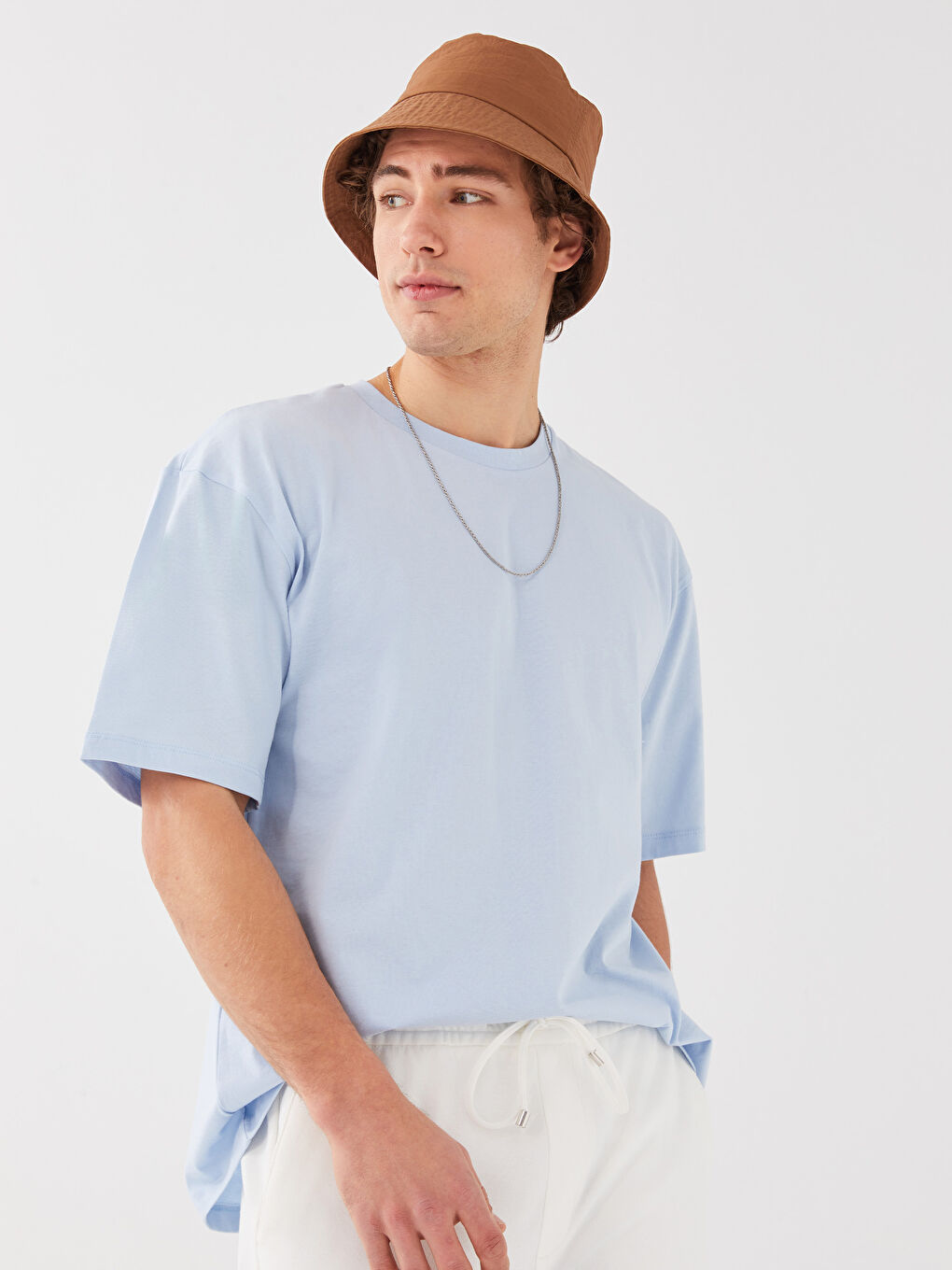 Crew Neck Jersey Men's T-Shirt -S3BU66Z8-G0K