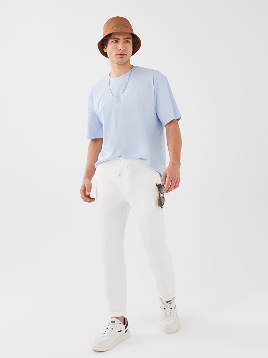 Crew Neck Jersey Men's T-Shirt -S3BU66Z8-G0K