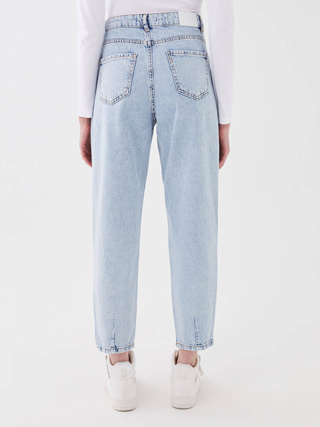 XSIDE Jean Slouchy Taille Haute Pour Femmes -S3BV39Z8-K9M