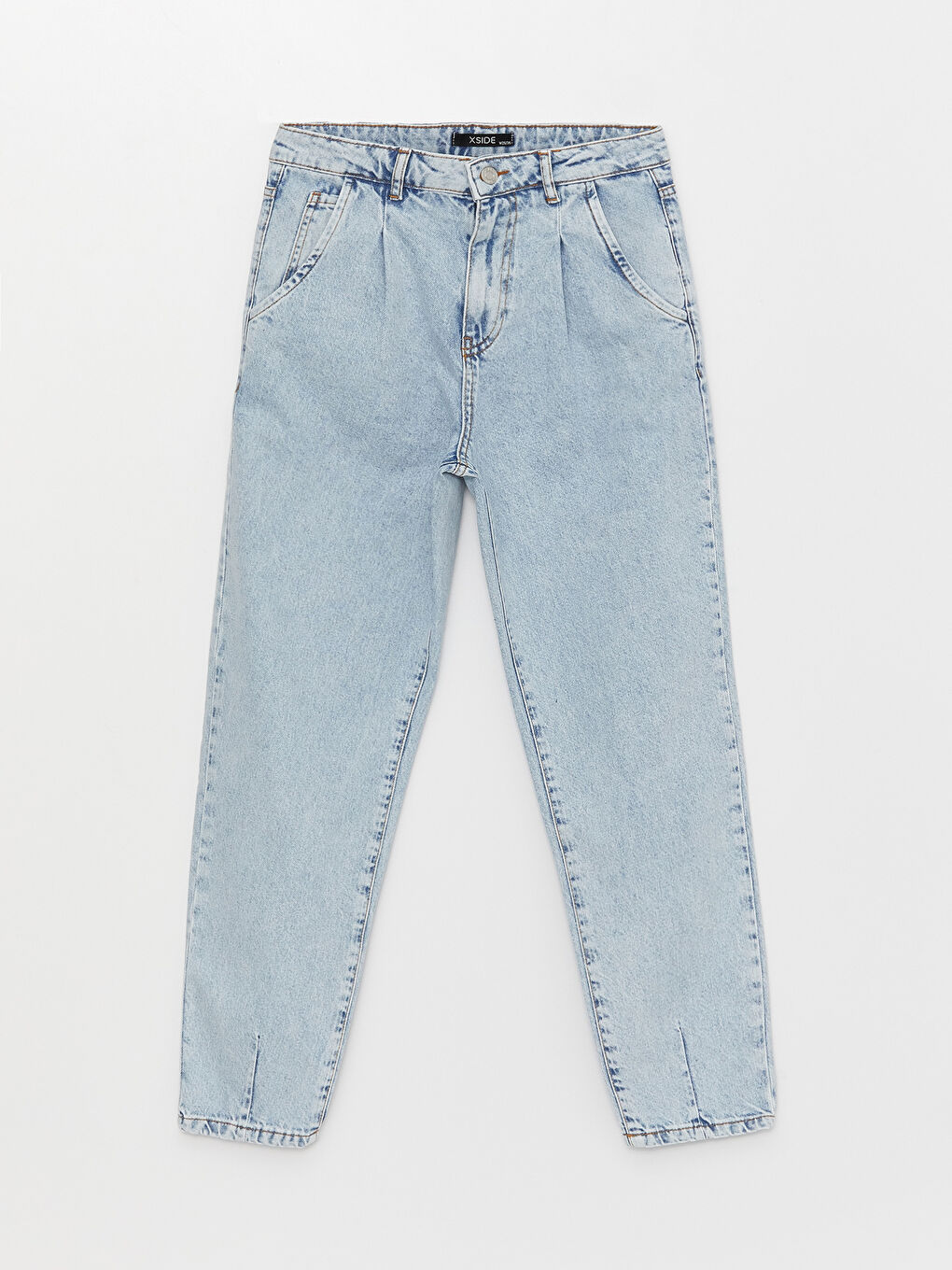 XSIDE Jean Slouchy Taille Haute Pour Femmes -S3BV39Z8-K9M