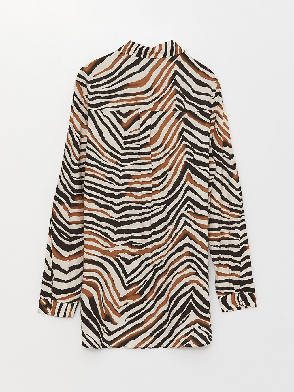 Patterned Long Sleeve Women's Shirt -S3BV72Z8-LQB