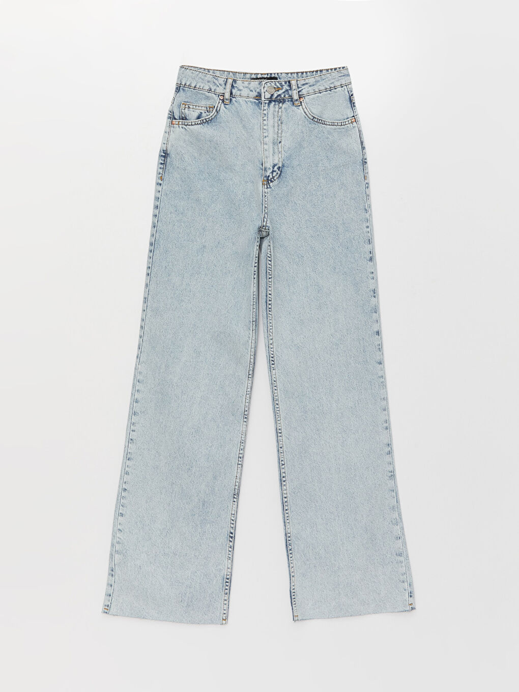 Blugi Femei Talie Înaltă Croială Standard-5