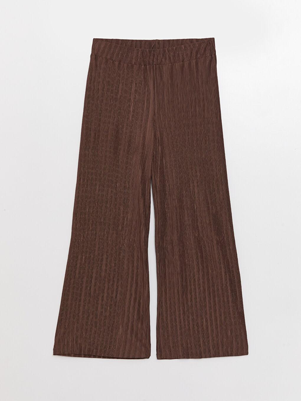 Pantalon de Survêtement Évasé à Taille Élastique pour Femmes-5