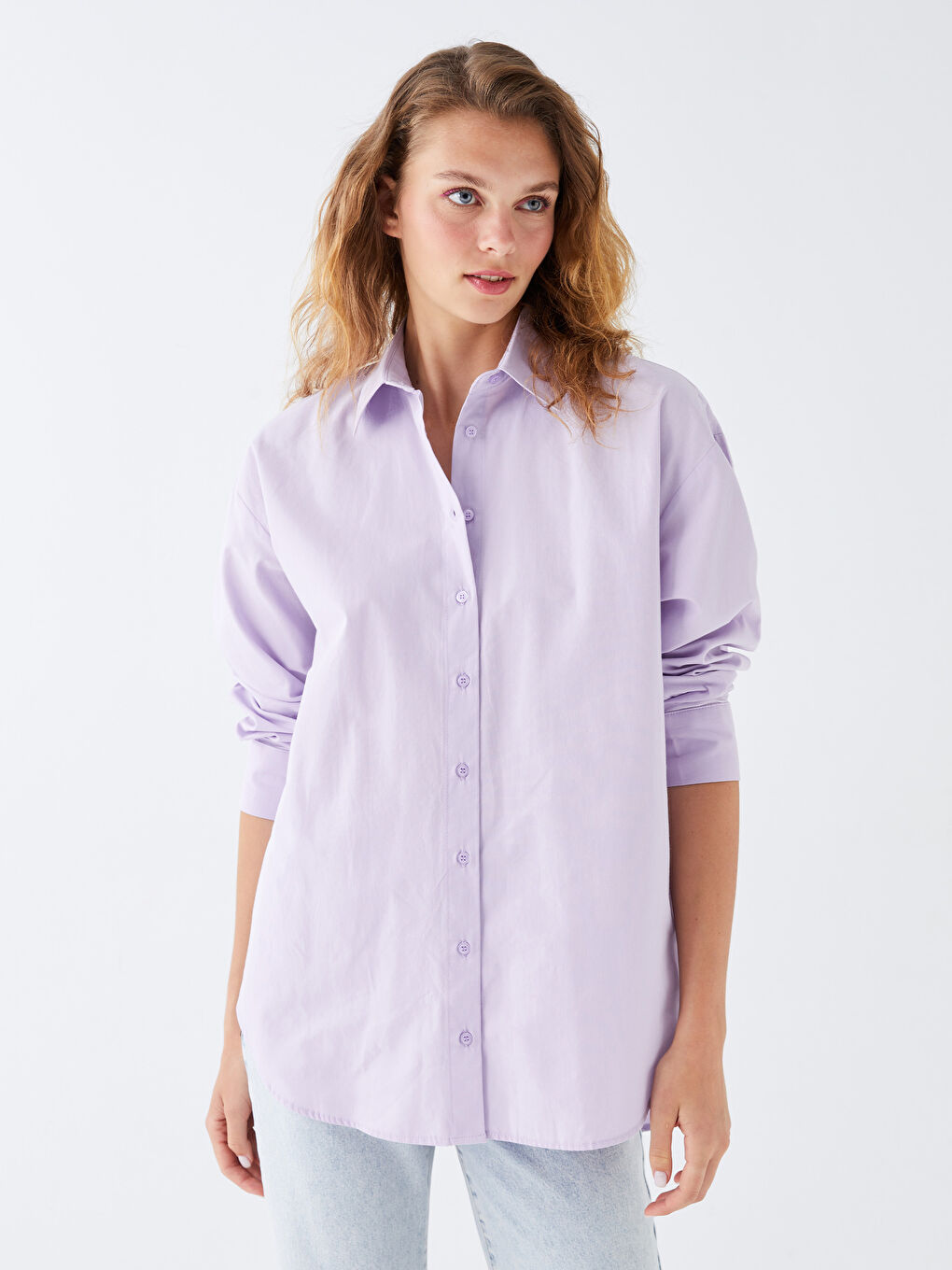 Poplin Women's Shirt-2