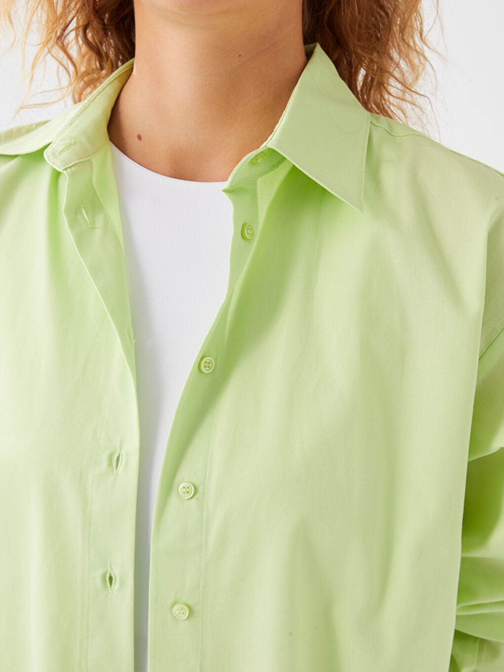 Поплиновая рубашка для женщин-3