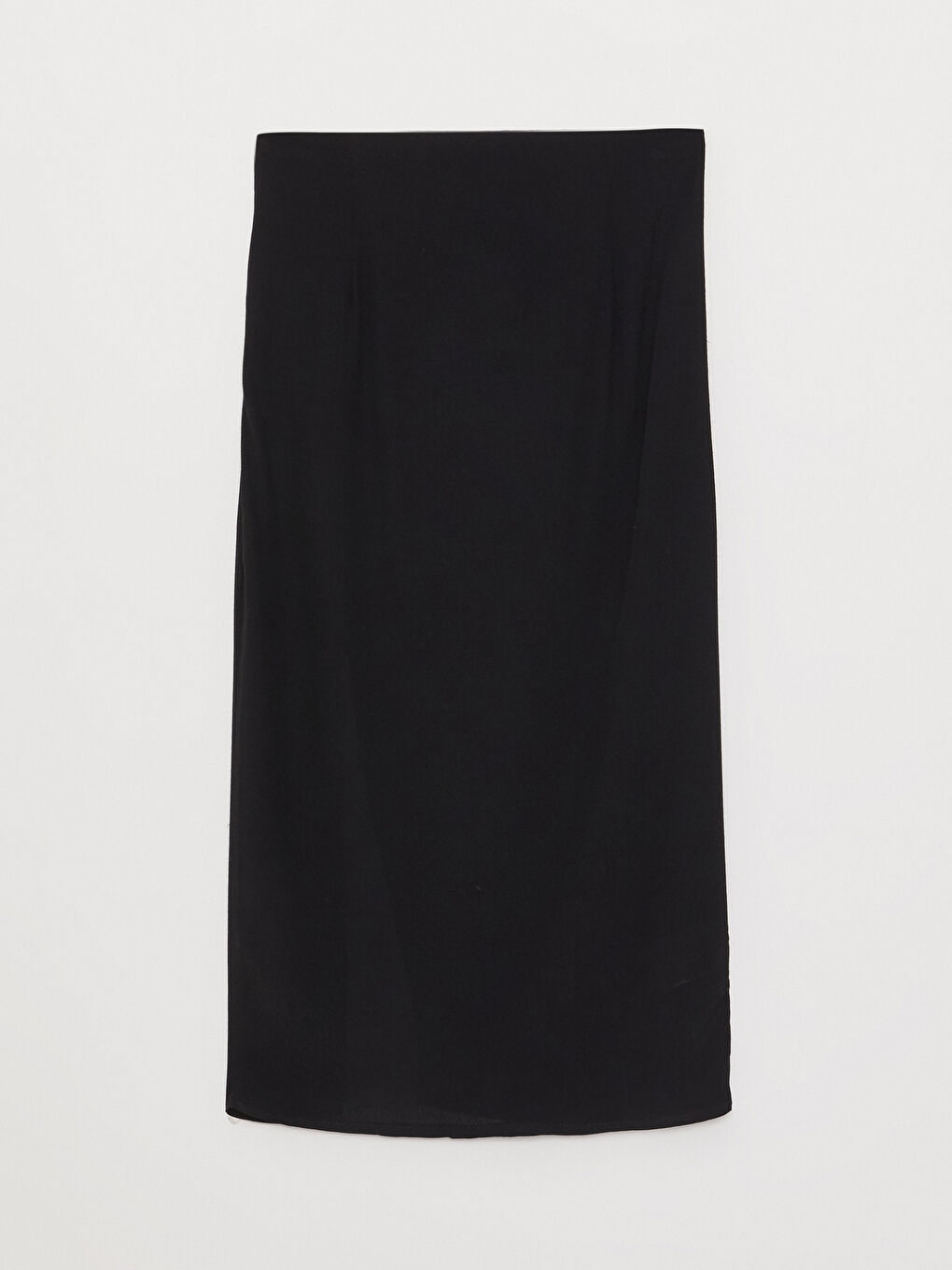 جيبة سادة بتفصيلة شق للسيدات-6