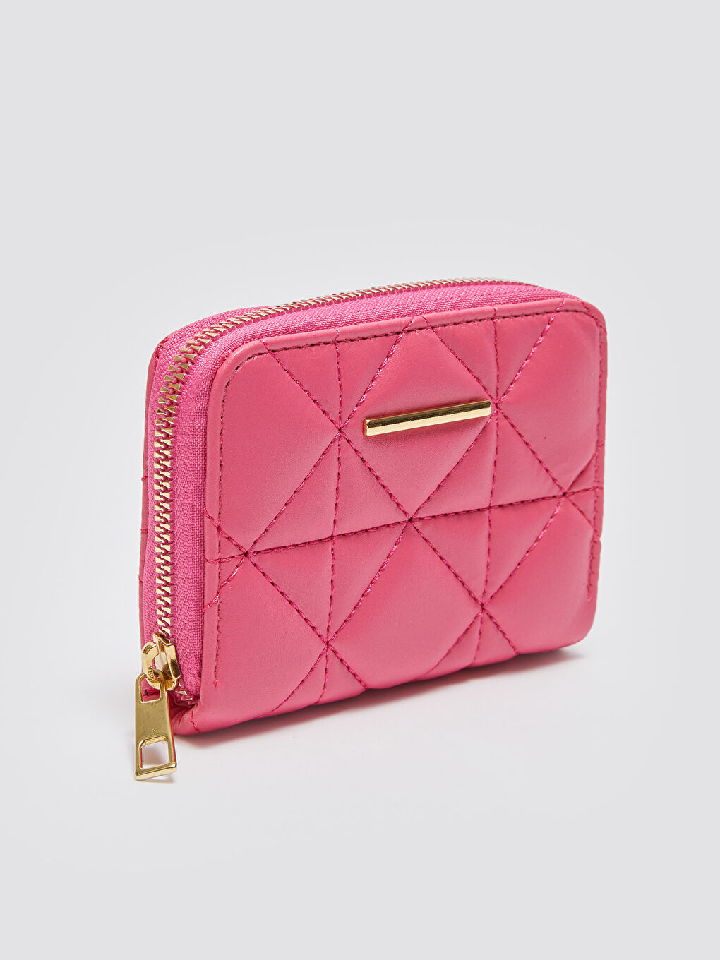 Кошелек Женский Стеганый Под Кожу-1