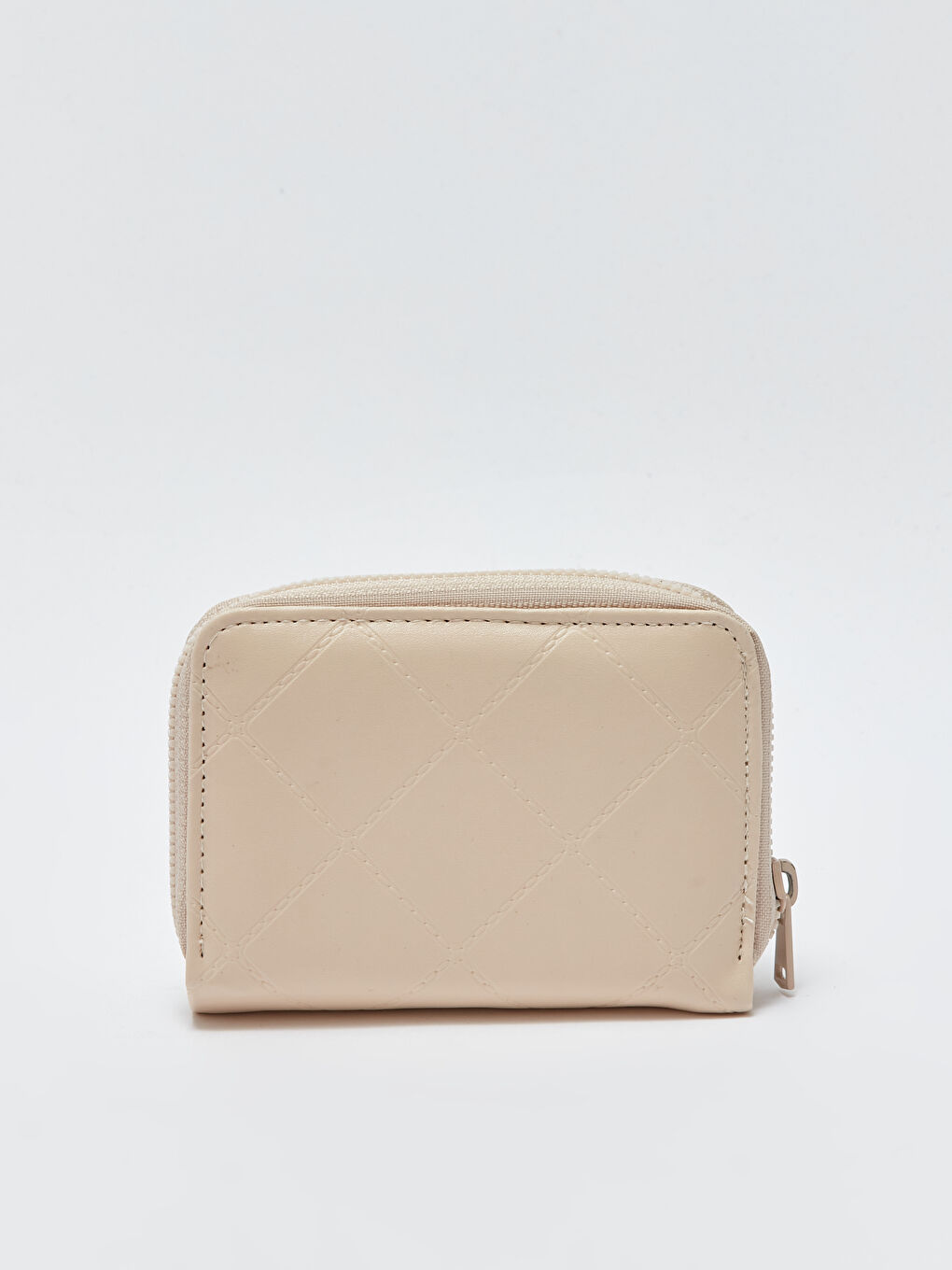 محفظة نسائية مبطنة بمظهر الجلد-2