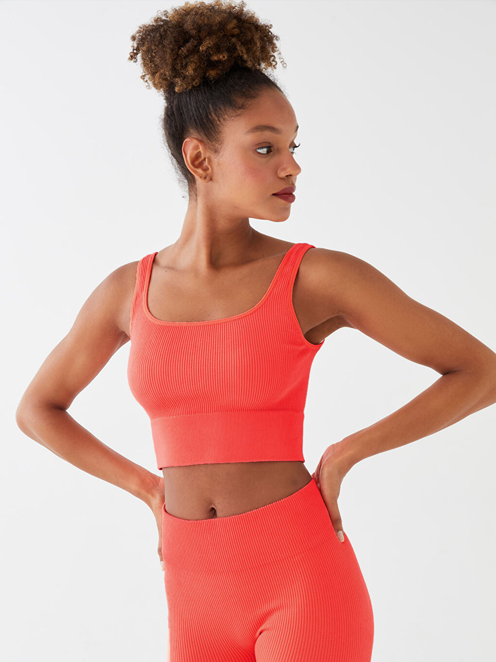 Non-Wireless Filling Seamless Sports Bra -S3CA37Z8-V0E