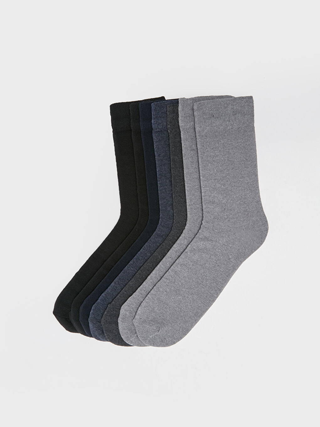 Antrasit Erkek Soket Çorap 7'li-1