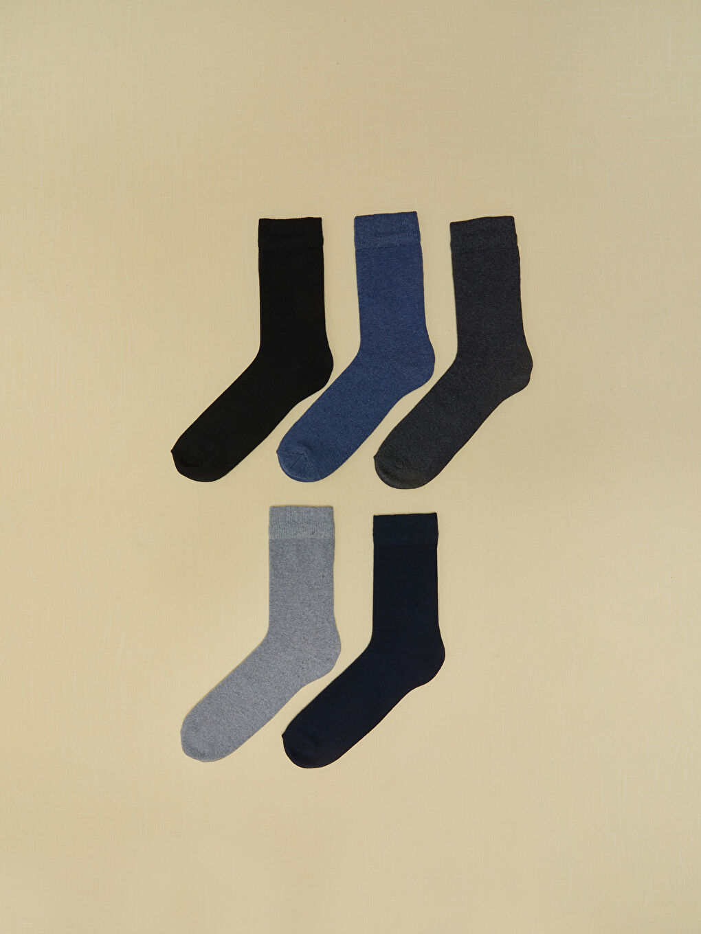 Karışık Erkek Soket Çorap 5'li