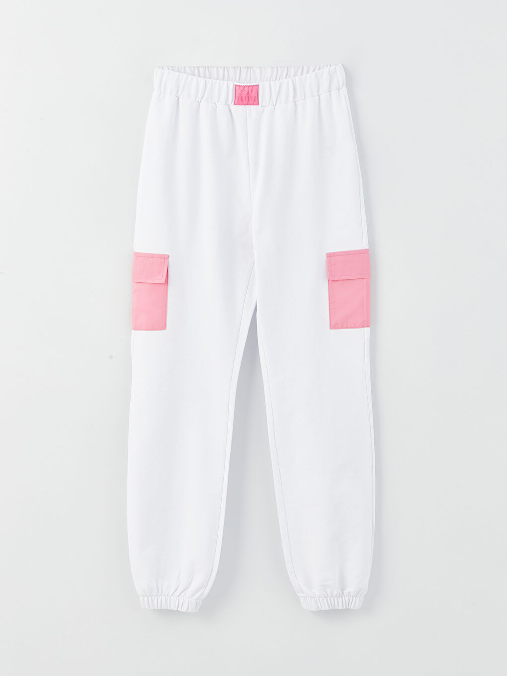 серпімді белдік қыз балалар джоггер спорттық шалбары