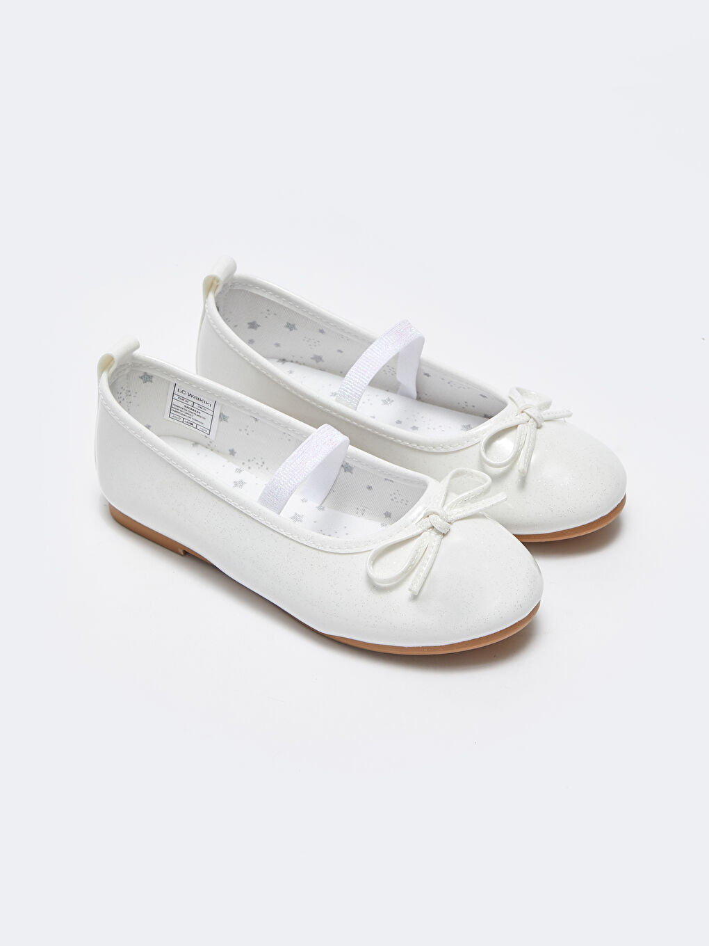 Chaussure Plate pour Fille avec Détail Nœud