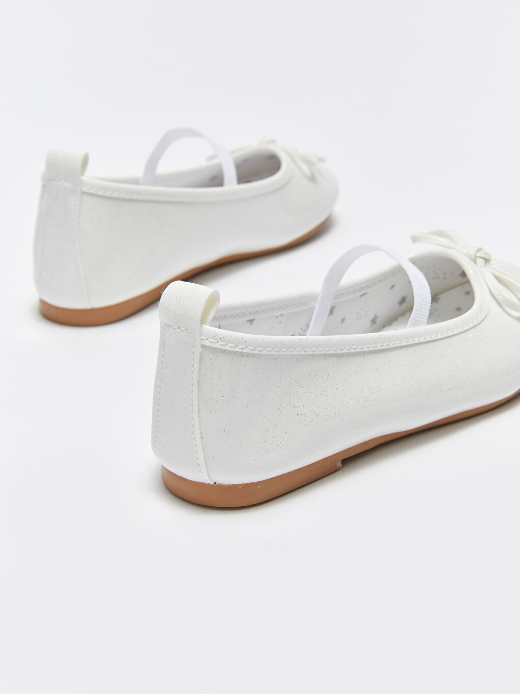 Chaussure Plate pour Fille avec Détail Nœud-4